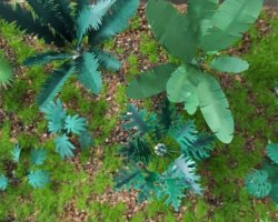 画像5: Reality in Scale[PLA02]ジャングルの植物セット その2