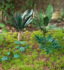 画像4: Reality in Scale[PLA02]ジャングルの植物セット その2