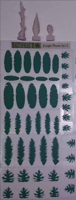 画像10: Reality in Scale[PLA02]ジャングルの植物セット その2