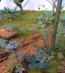 画像2: Reality in Scale[PLA05]ジャングルの植物セット その5