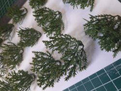 画像6: Reality in Scale[PP007]1/16-1/35 野原の茂み-マルチカラー ダークグリーン