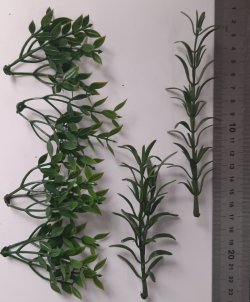 画像2: Reality in Scale[PP023]1/16-1/35 ジャングルの植物セット4 植物2種類入