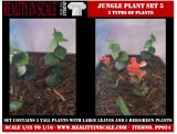 Reality in Scale[PP024]1/16-1/35 ジャングルの植物セット5 植物2種類入