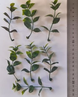 画像2: Reality in Scale[PP025]1/16-1/35 ジャングルの植物セット6 植物2種類入