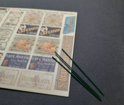 画像4: Reality in Scale[RIS35274]1/35 売店名/業種名別店頭木製看板 フランス語セット1