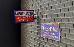 画像2: Reality in Scale[RIS35286]1/35 錆びた商業標識 フランス語セット2
