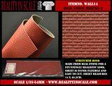 Reality in Scale[WALL14]壁シート No.14 レンガの壁2(14x40.5cm)