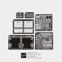画像1: ロコムモデル [RCAF35107]1/35 WWII独 ティーガーI 後期型 エッチング基本セット(DML用)