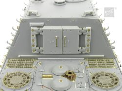 画像5: ロコムモデル [RCAF35121]1/35 WWII独 ヤークトティーガー 初期型 エッチング基本セット(DML用)