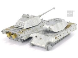 画像6: ロコムモデル [RCAF35122]1/35 WWII独 ティーガーII ポルシェ砲塔 極初期/初期型 エッチング基本セット(DML用)