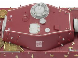 画像6: ロコムモデル [RCAF35123]1/35 WWII独 ティーガーII ヘンシェル砲塔 エッチング基本セット(モンモデル用)