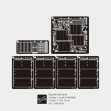 ロコムモデル [RCAF35138]1/35 WWII独 パンターD型 フェンダー&スカートセット(タミヤ用)