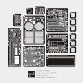 ロコムモデル [RCAF35140]1/35 WWII独 パンターA型 初期 エッチング基本セット(DML用)