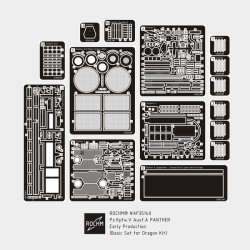 画像1: ロコムモデル [RCAF35140]1/35 WWII独 パンターA型 初期 エッチング基本セット(DML用)