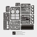 ロコムモデル [RCAF35141]1/35 WWII独 パンターA型 中/後期 エッチング基本セット(DML用)