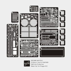 画像1: ロコムモデル [RCAF35141]1/35 WWII独 パンターA型 中/後期 エッチング基本セット(DML用)