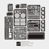 ロコムモデル [RCAF35150]1/35 WWII独 パンターA型 初期 エッチング基本セット(タコム用)
