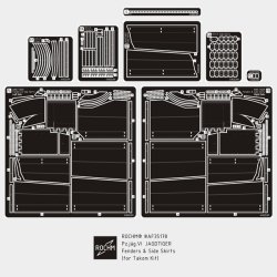 画像1: ロコムモデル[AF35178]1/35 WWII ヤークトティーガーフェンダー&サイドスカートセット(タコム用)