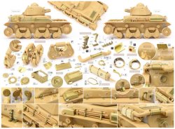 画像2: ロコムモデル[RCAF35180]1/35 WWII フランス陸軍軽戦車R35ディテールアップセット(タミヤ用)