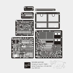 画像1: ロコムモデル[AF35182]1/35 WWII タイガーI初期生産型 第502重戦車大隊ベーシックセット(RFM用)