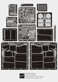 ロコムモデル [RCAF35A12]1/35 WWII独 ヤークトティーガー 初期型 エッチングフルセット(DML用)