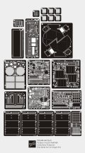 ロコムモデル [RCAF35A15]1/35 WWII独 パンターD型 極初期/初期 エッチングフルセット(DML用)