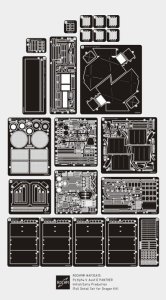 画像1: ロコムモデル [RCAF35A15]1/35 WWII独 パンターD型 極初期/初期 エッチングフルセット(DML用) (1)