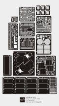 ロコムモデル [RCAF35A21]1/35 WWII独 パンターA型 初期 エッチングフルセット(DML用)