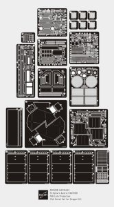 画像1: ロコムモデル [RCAF35A22]1/35 WWII独 パンターA型 中/後期 エッチングフルセット(DML用) (1)