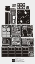 ロコムモデル [RCAF35A24]1/35 WWII独 パンターD型 極初期/初期 エッチングフルセット(モンモデル用)