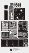 ロコムモデル [RCAF35A26]1/35 WWII独 パンターD型 後期 エッチングフルセット(モンモデル用)