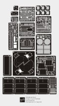 ロコムモデル [RCAF35A27]1/35 WWII独 パンターA型 初期 エッチングフルセット(タコム用)
