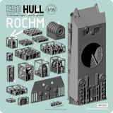 ロコムモデル[RP35K07]1/35 WWII ドイツ E50中戦車 SLA16ディーゼルエンジン/アドラー式サスペンション型 車体セット(履帯付)