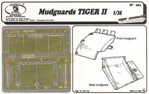 画像1: RoyalModel[RM021]1/35 独 キングタイガー前後マッドガード (1)