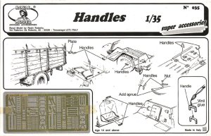 画像1: RoyalModel[RM035]1/35 ハンドルレバー (1)