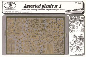 画像1: RoyalModel[RM041]1/35 さまざまな植物 No.1 (1)