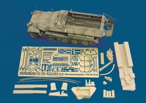 画像1: RoyalModel[RM051]1/35 独 Sd.kfz.251C型装甲兵車 ディテールセット タミヤ用 (1)