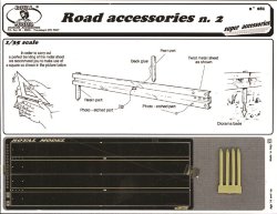 画像1: RoyalModel[RM081]1/35 道路アクセサリーN02 ガードレール他