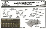 RoyalModel[RM114]1/35 独 戦車用バックル&ストラップ