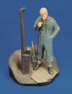 画像1: RoyalModel[RM120]1/16 昼食を取るドイツ兵 ロシア 1943 (1)