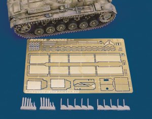 画像1: RoyalModel[RM168]1/35 独 III号戦車/突撃砲泥除け (1)
