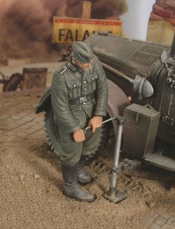 画像1: RoyalModel[RM183]1/35 独 ジャッキアップする歩兵