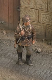 RoyalModel[RM196]1/35 独 迷彩スモックを着たSS擲弾兵 アルデンヌ