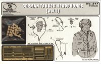 RoyalModel[RM217]1/35 独 WWII戦車兵ヘッドホン