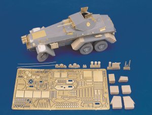 画像1: RoyalModel[RM253]1/35 独 Sd.kfz.231 6輪装甲車ディテールセット HiPM/イタレリ用 (1)