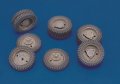 RoyalModel[RM265]1/35 独 Sd.kfz.231 6輪装甲車用ホイール