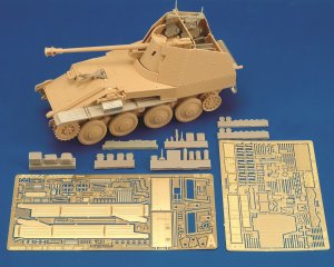 画像1: RoyalModel[RM311]1/35 独 マーダーIIIM対戦車自走砲 パート1 ディテールセット タミヤ用 (1)