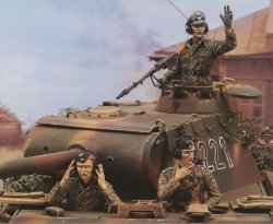 画像1: RoyalModel[RM317]1/35 独 パンターA後期型搭乗員 3体