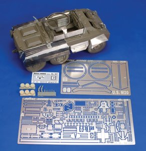 画像1: RoyalModel[RM327]1/35 米 M20装甲車ディテールセット タミヤ用 (1)