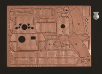 RoyalModel[RM328]1/35 独 パンターA後期型 剥がれたコーティング ドラゴン用